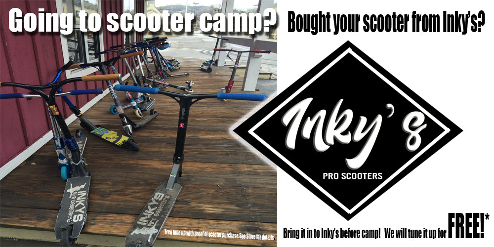 We carry the best quality pro scooters and the brands you love! Inkys