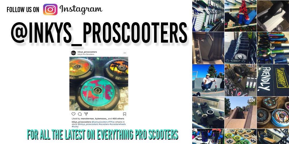 We carry the best quality pro scooters and the brands you love! Inkys