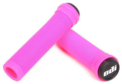ODI Soft Flangeless Longneck Scooter Grips - Pink
